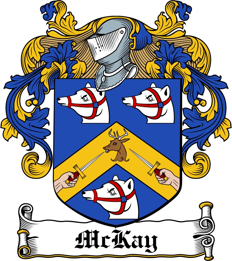 Product picture McKay Family Crest / Irish Coat of Arms Image Download
