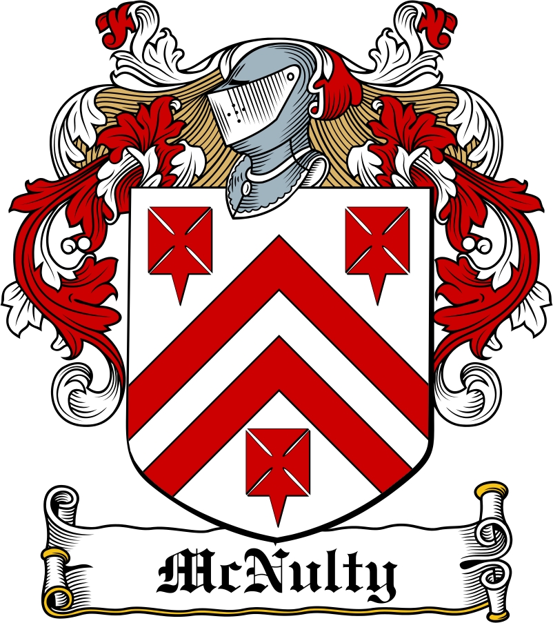 Product picture McNulty Family Crest / Irish Coat of Arms Image Download