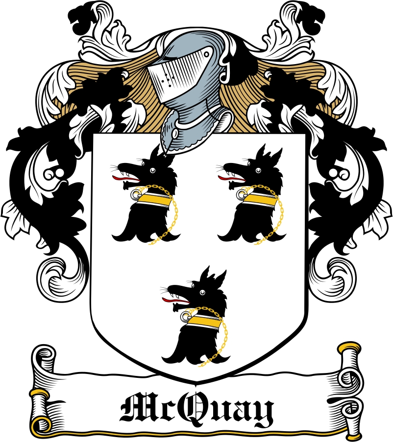 Product picture McQuay Family Crest / Irish Coat of Arms Image Download