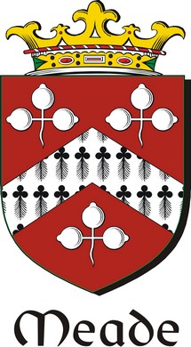 Product picture Meade Family Crest / Irish Coat of Arms Image Download