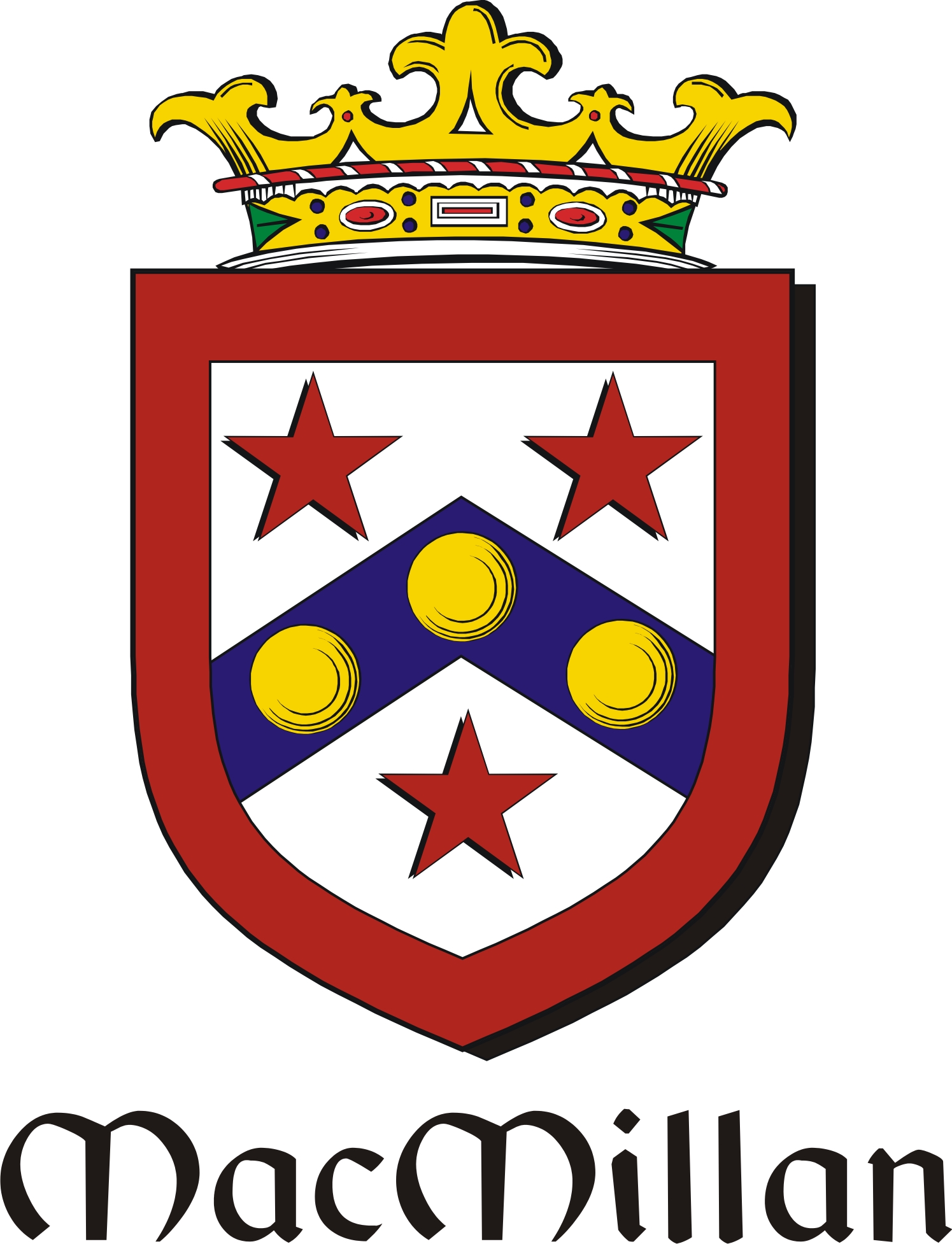 Product picture Millan-Mac Family Crest / Irish Coat of Arms Image Download
