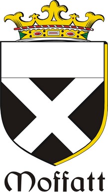 Product picture Moffatt Family Crest / Irish Coat of Arms Image Download