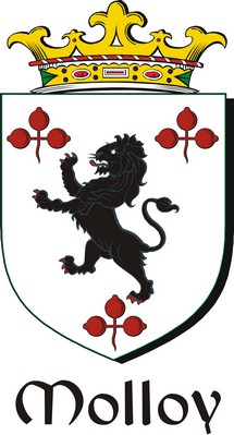 Product picture Molloy Family Crest / Irish Coat of Arms Image Download