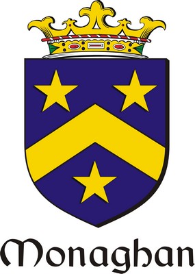 Product picture Monaghan Family Crest / Irish Coat of Arms Image Download