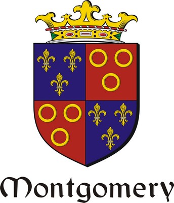 Product picture Montgomery Family Crest / Irish Coat of Arms Image Download