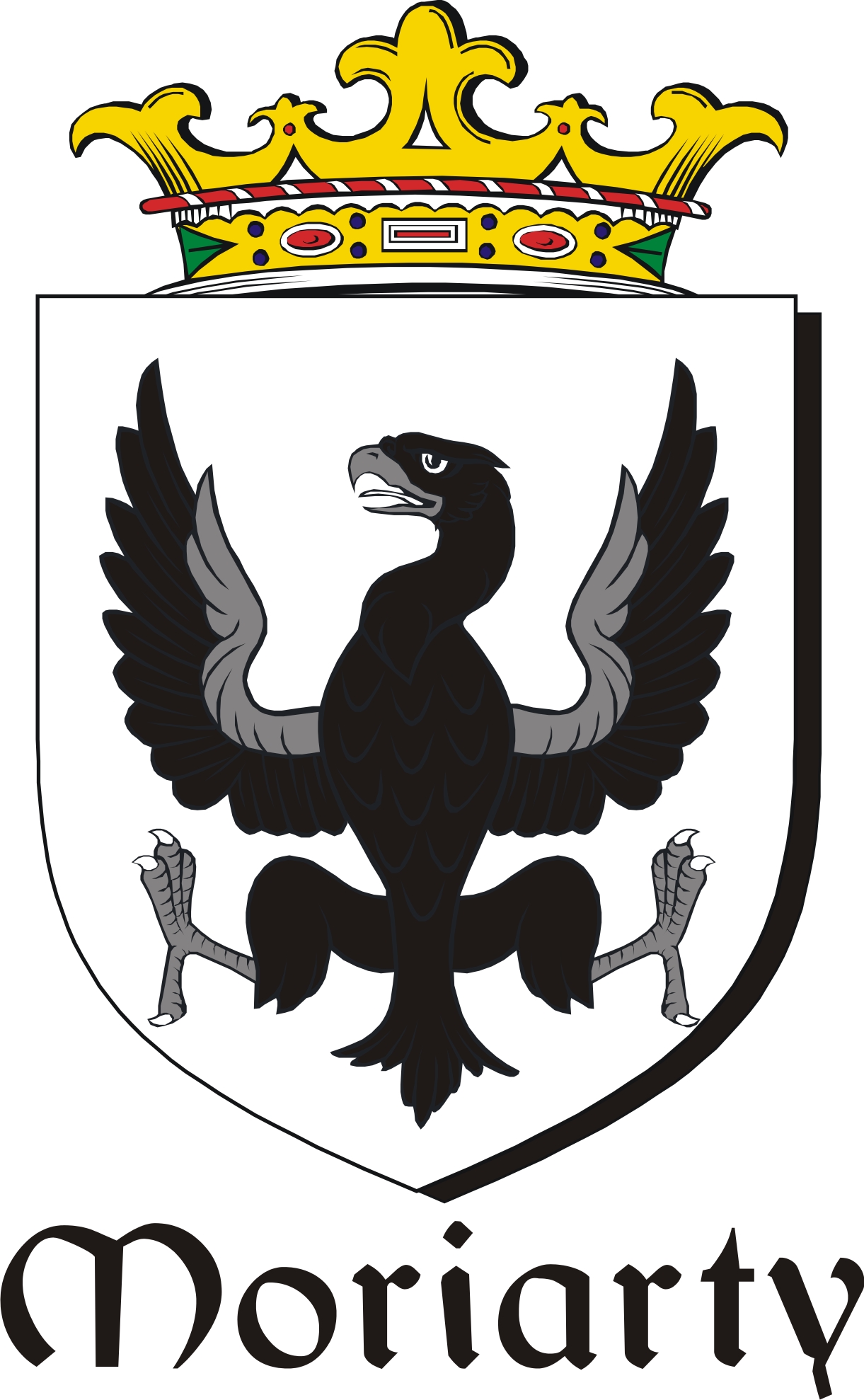 Product picture Moriarty Family Crest / Irish Coat of Arms Image Download