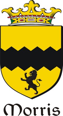 Product picture Morris Family Crest / Irish Coat of Arms Image Download