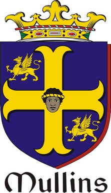 Product picture Mullins Family Crest / Irish Coat of Arms Image Download