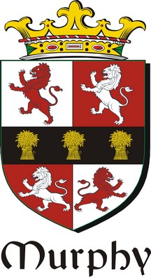 Product picture Murphy-2 Family Crest / Irish Coat of Arms Image Download