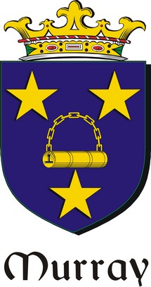 Product picture Murray Family Crest / Irish Coat of Arms Image Download