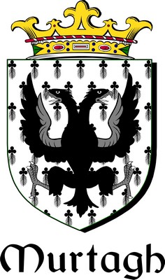 Product picture Murtagh Family Crest / Irish Coat of Arms Image Download