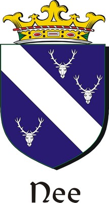 Product picture Nee Family Crest / Irish Coat of Arms Image Download