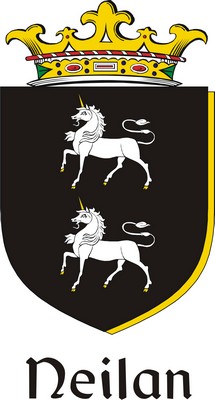 Product picture Neilan Family Crest / Irish Coat of Arms Image Download