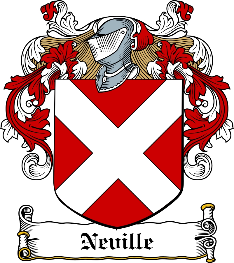 Product picture Neville Family Crest / Irish Coat of Arms Image Download