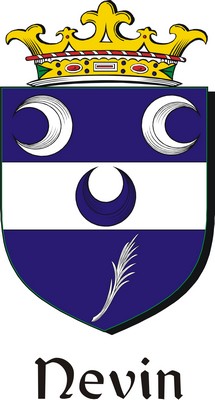 Product picture Nevin Family Crest / Irish Coat of Arms Image Download