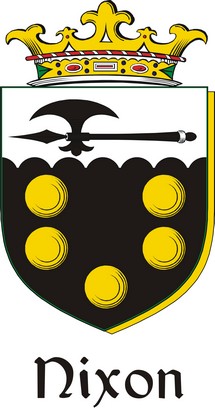 Product picture Nixon Family Crest / Irish Coat of Arms Image Download