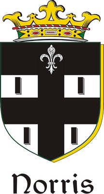 Product picture Norris Family Crest / Irish Coat of Arms Image Download