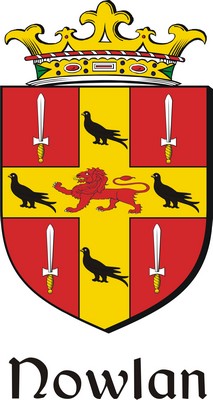 Product picture Nowlan Family Crest / Irish Coat of Arms Image Download
