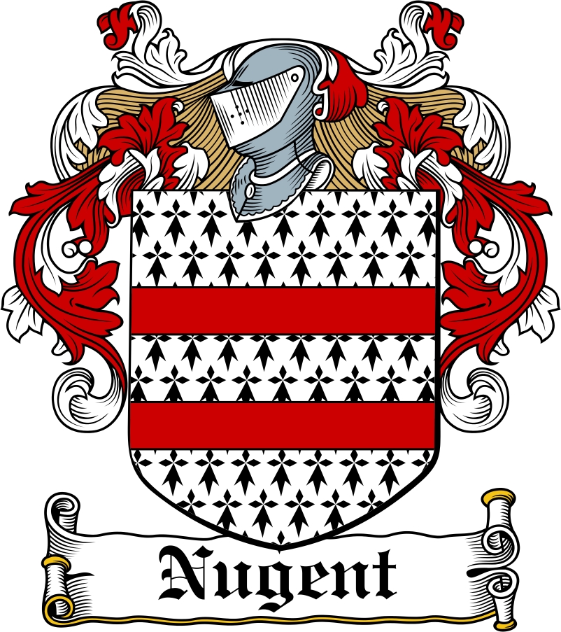 Product picture Nugent Family Crest / Irish Coat of Arms Image Download