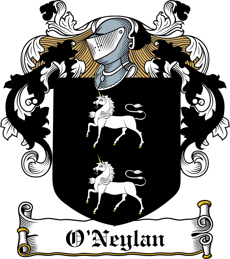 Product picture O&lsquo;Neylan Family Crest / Irish Coat of Arms Image Download