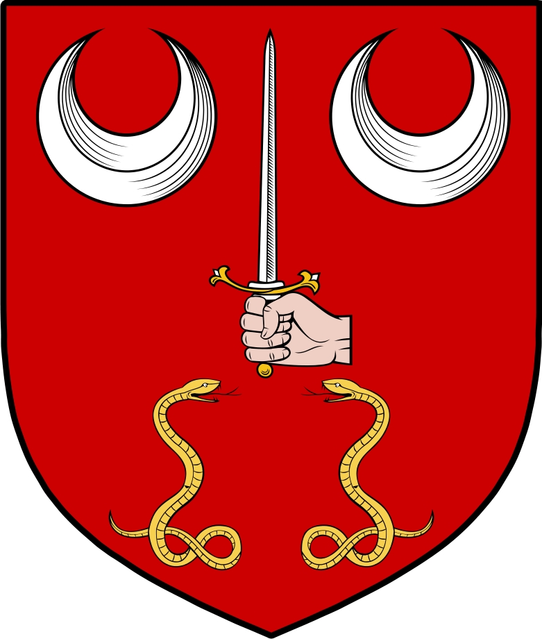 Product picture O&lsquo;Quin Family Crest / Irish Coat of Arms Image Download