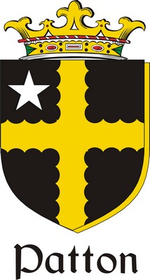 Product picture Patton Family Crest / Irish Coat of Arms Image Download