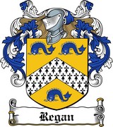 Product picture Regan Family Crest / Irish Coat of Arms Image Download