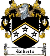 Product picture Roberts Family Crest / Irish Coat of Arms Image Download