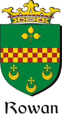 Product picture Rowan Family Crest / Irish Coat of Arms Image Download
