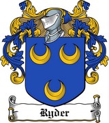 Product picture Ryder Family Crest / Irish Coat of Arms Image Download