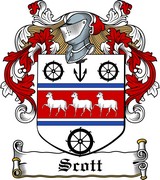 Product picture Scott Family Crest / Irish Coat of Arms Image Download
