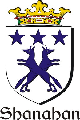 Product picture Shanahan Family Crest / Irish Coat of Arms Image Download