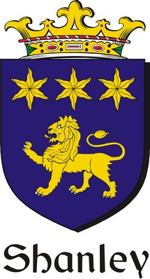 Product picture Shanley Family Crest / Irish Coat of Arms Image Download