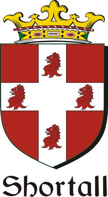 Product picture Shortall Family Crest / Irish Coat of Arms Image Download