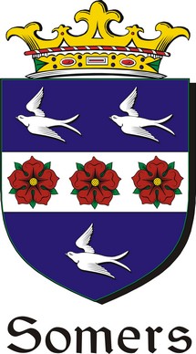 Product picture Somers Family Crest / Irish Coat of Arms Image Download