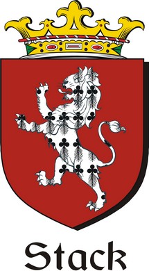 Product picture Stack Family Crest / Irish Coat of Arms Image Download