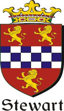 Product picture Stewart-2 Family Crest / Irish Coat of Arms Image Download