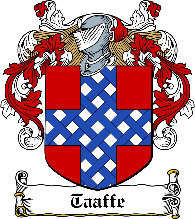 Product picture Taaffe Family Crest / Irish Coat of Arms Image Download