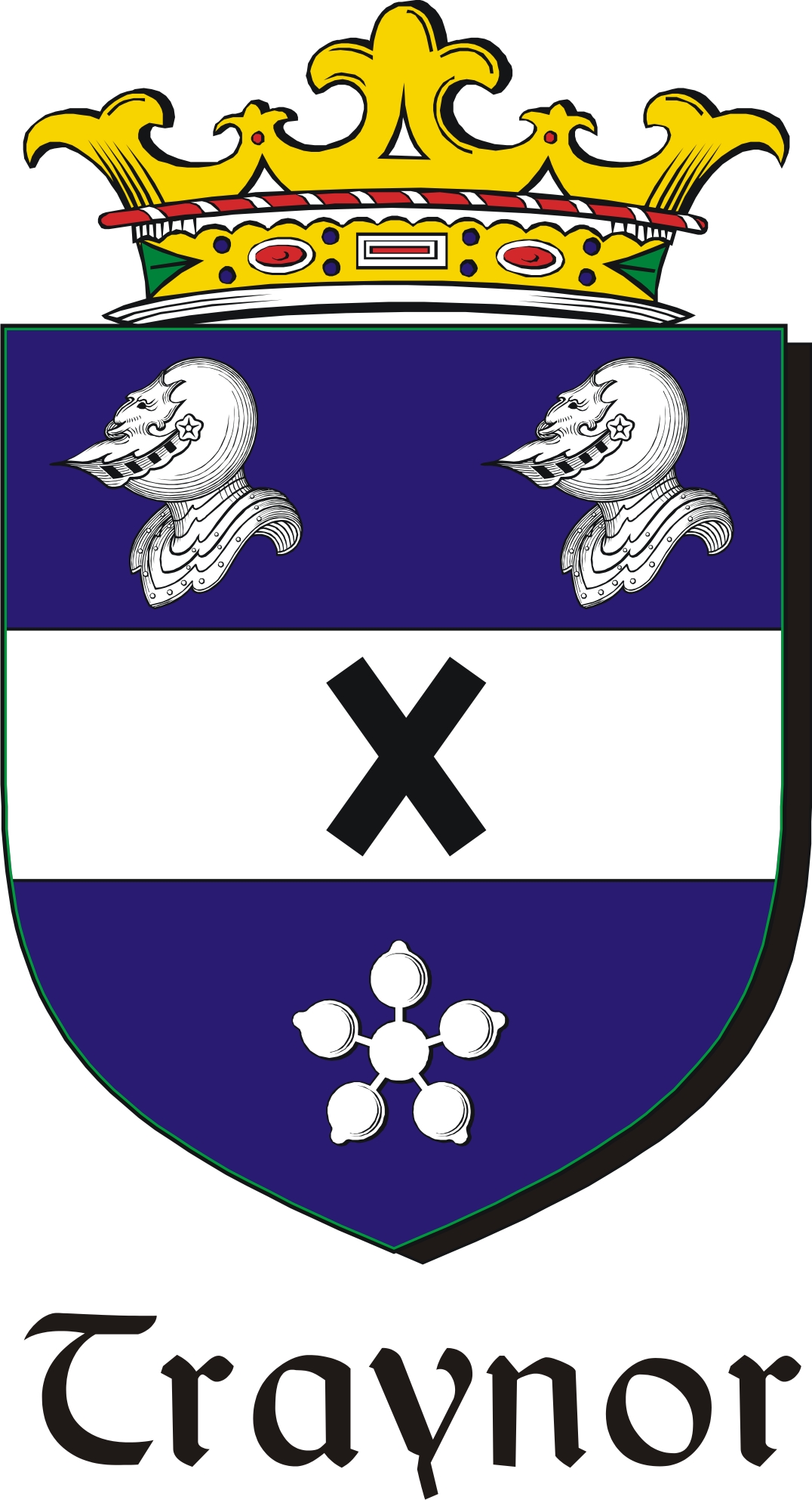 Product picture Traynor Family Crest / Irish Coat of Arms Image Download