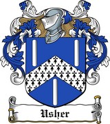 Product picture Usher Family Crest / Irish Coat of Arms Image Download