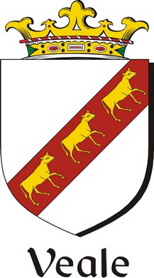 Product picture Veale Family Crest / Irish Coat of Arms Image Download