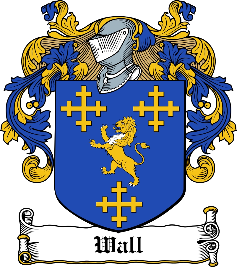 Product picture Wall Family Crest / Irish Coat of Arms Image Download