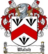 Product picture Walsh Family Crest / Irish Coat of Arms Image Download