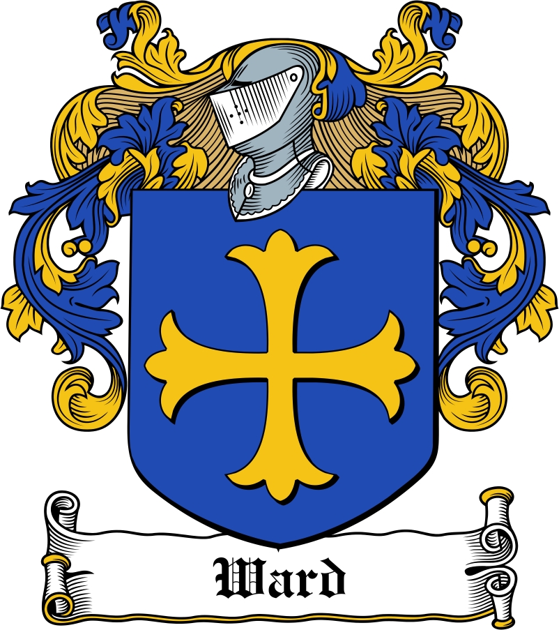 Product picture Ward Family Crest / Irish Coat of Arms Image Download
