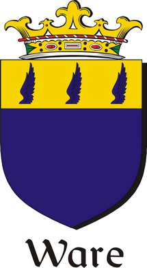 Product picture Ware Family Crest / Irish Coat of Arms Image Download