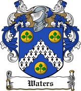 Product picture Waters Family Crest / Irish Coat of Arms Image Download