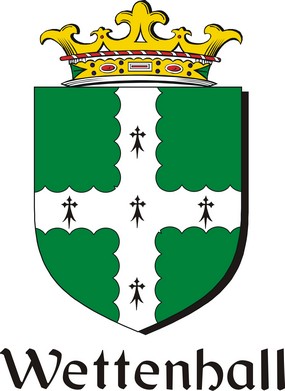 Product picture Wettenhall Family Crest / Irish Coat of Arms Image Download