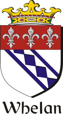 Product picture Whelan Family Crest / Irish Coat of Arms Image Download