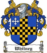 Product picture Whitney Family Crest / Irish Coat of Arms Image Download