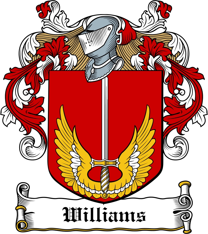 Product picture Williams Family Crest / Irish Coat of Arms Image Download